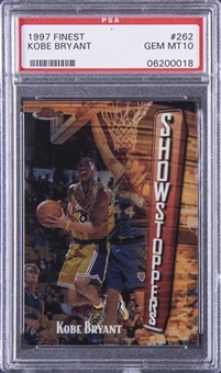 1997-98 Finest "Showstopper" #262 Kobe Bryant - PSA GEM MT 10
